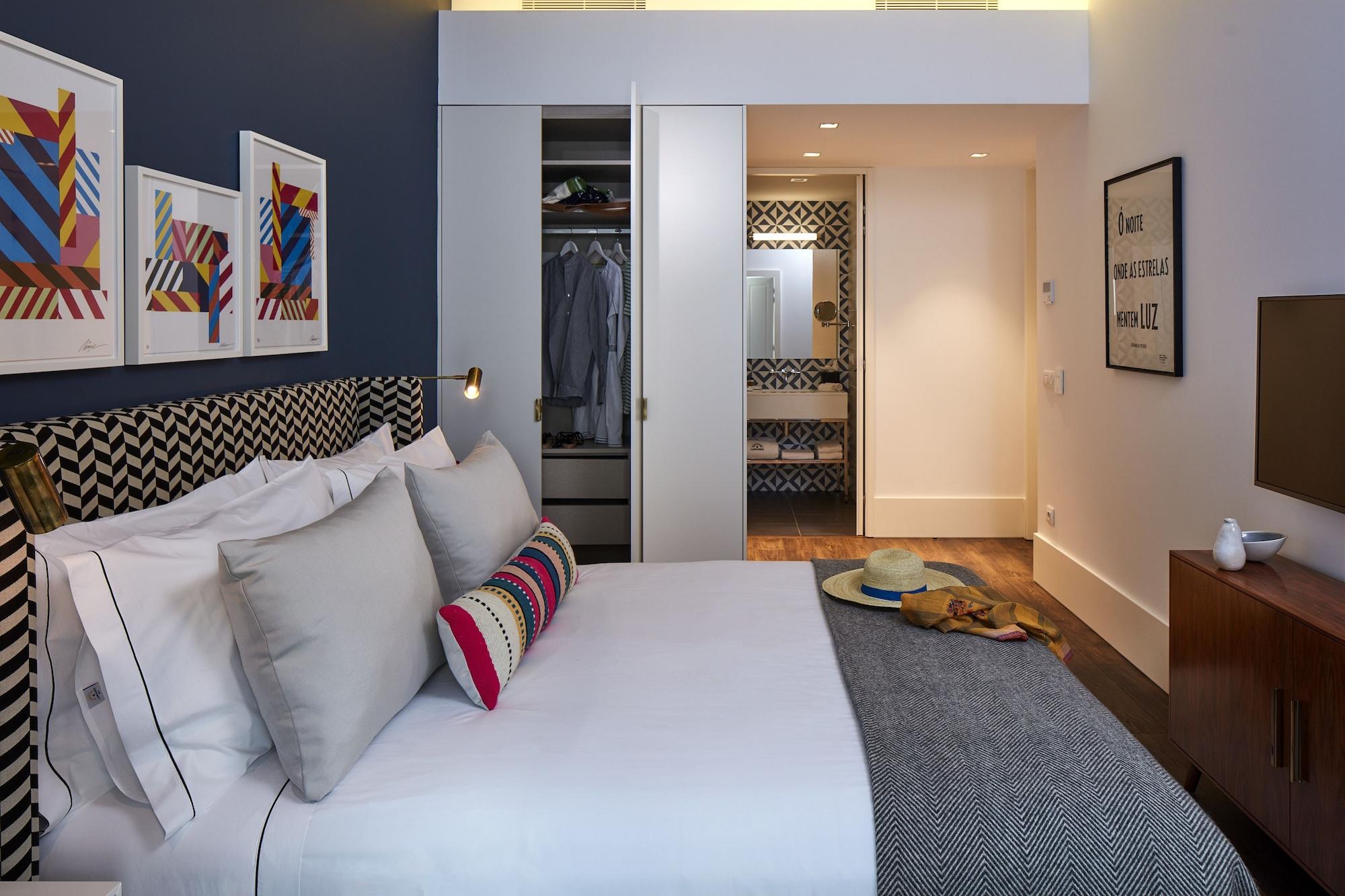 The Lumiares Hotel & Spa - Small Luxury Hotels Of The World Lisbona Esterno foto Bedroom