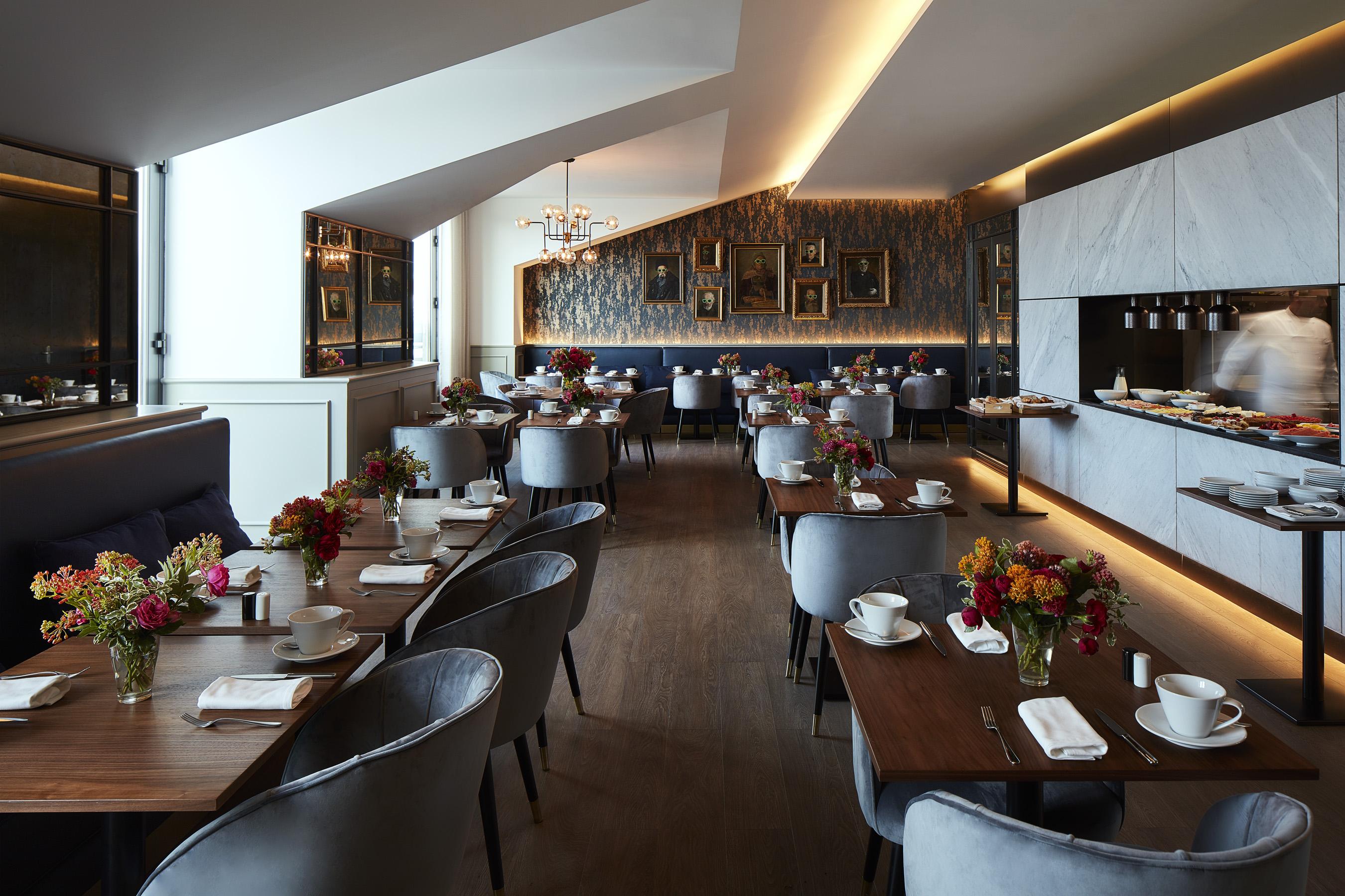The Lumiares Hotel & Spa - Small Luxury Hotels Of The World Lisbona Esterno foto The interior of the restaurant