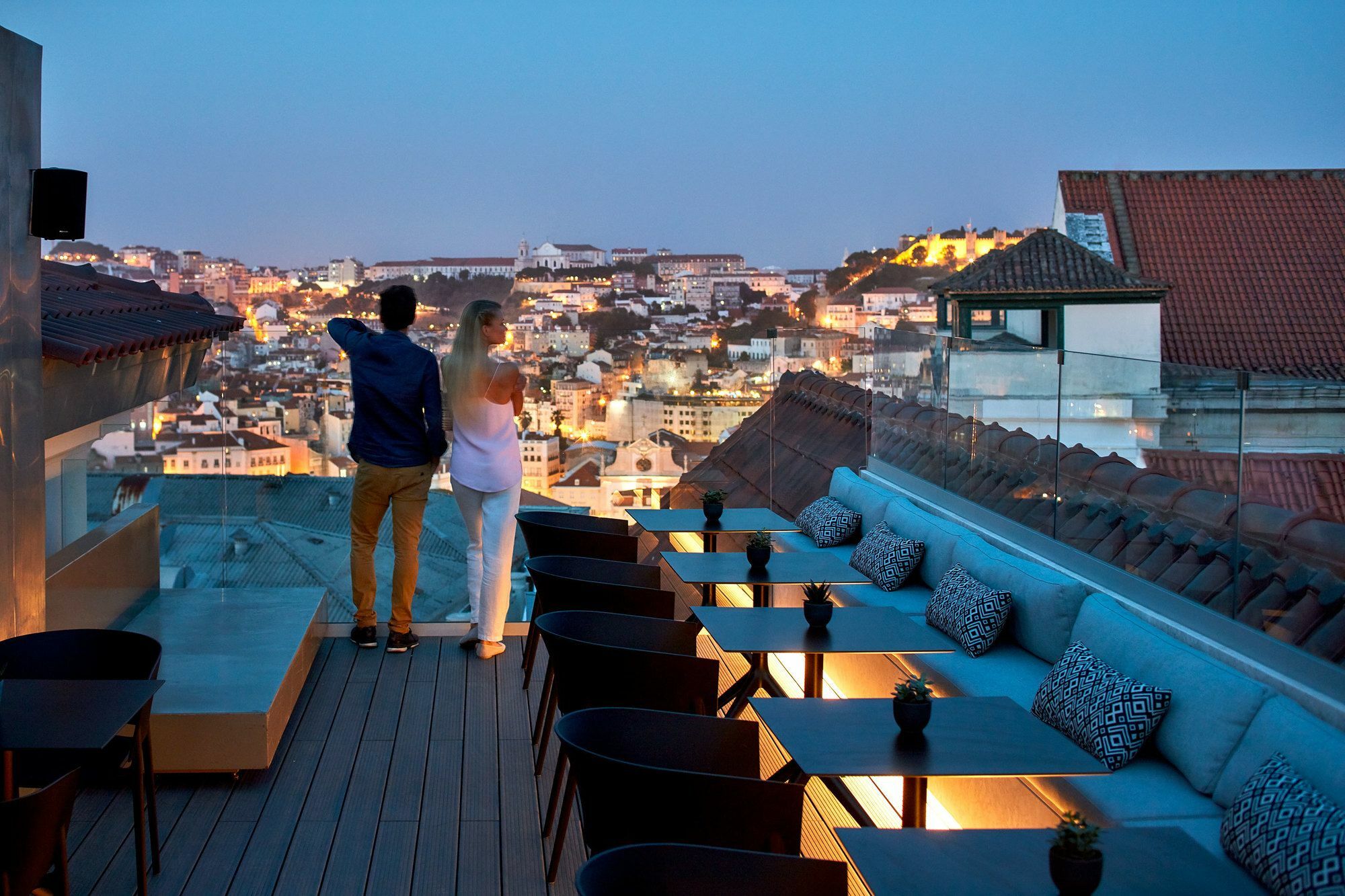 The Lumiares Hotel & Spa - Small Luxury Hotels Of The World Lisbona Esterno foto The View from the 10th floor