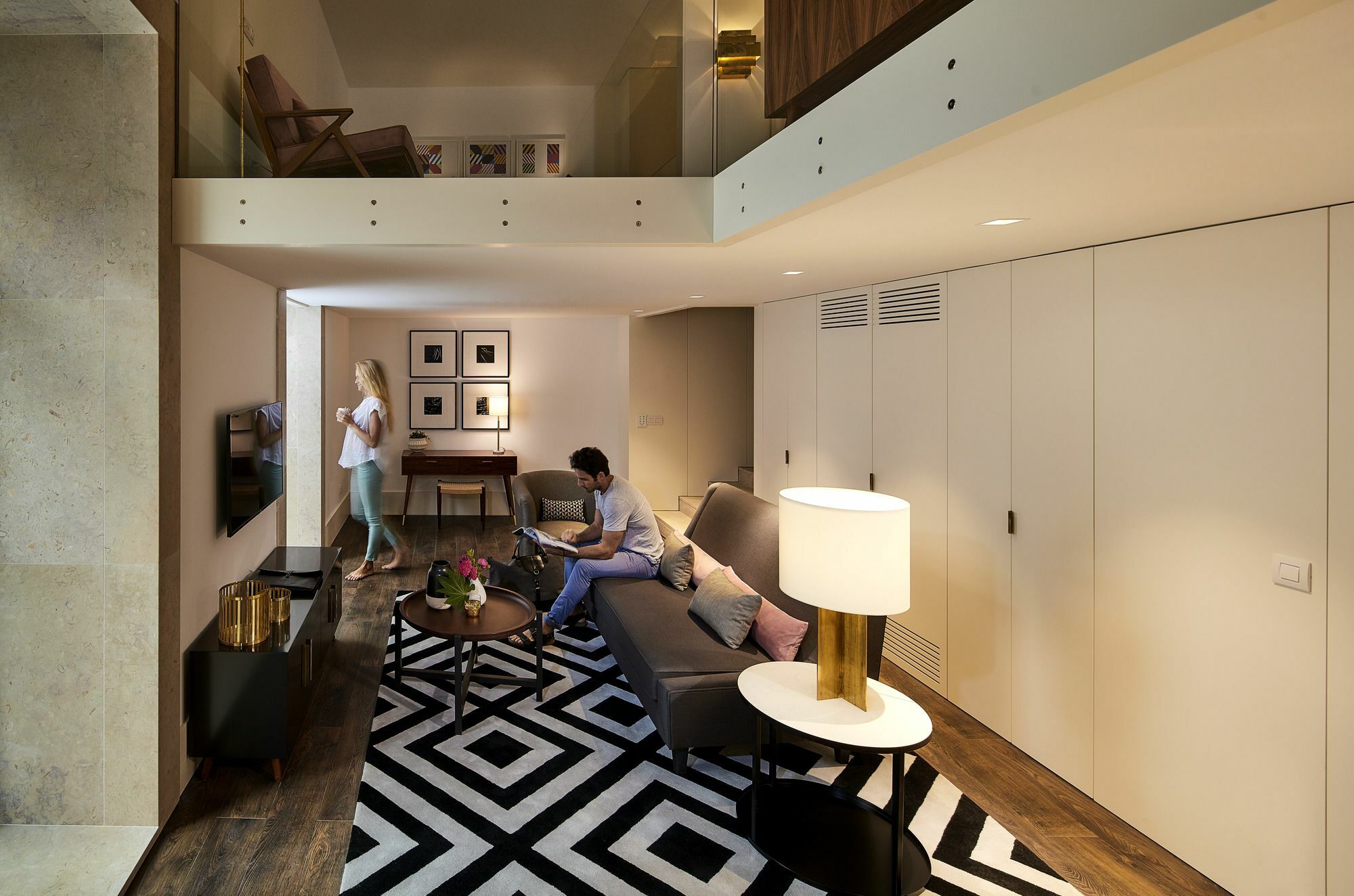 The Lumiares Hotel & Spa - Small Luxury Hotels Of The World Lisbona Esterno foto The living room of a duplex apartment